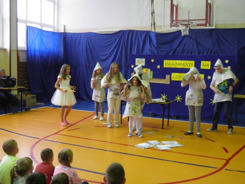 Pasowanie na ucznia klasy I.